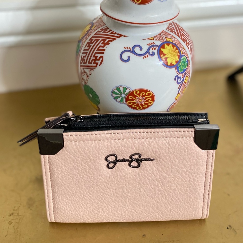 Jessica Simpson Beige bifold Wallet